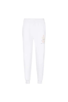 Bomull Track-Pants med Front Logo Print