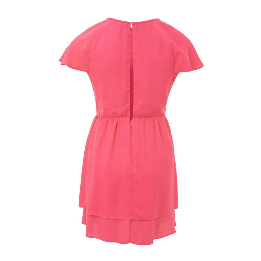 Armani Exchange Viscose Kostuum Blazer Set Pink Dames