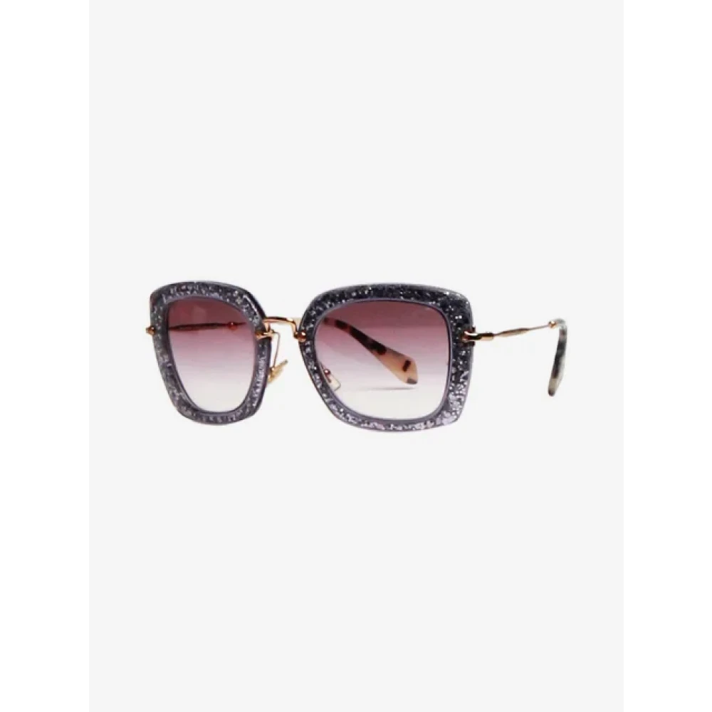 Miu Pre-owned Glass sunglasses Pink Dames