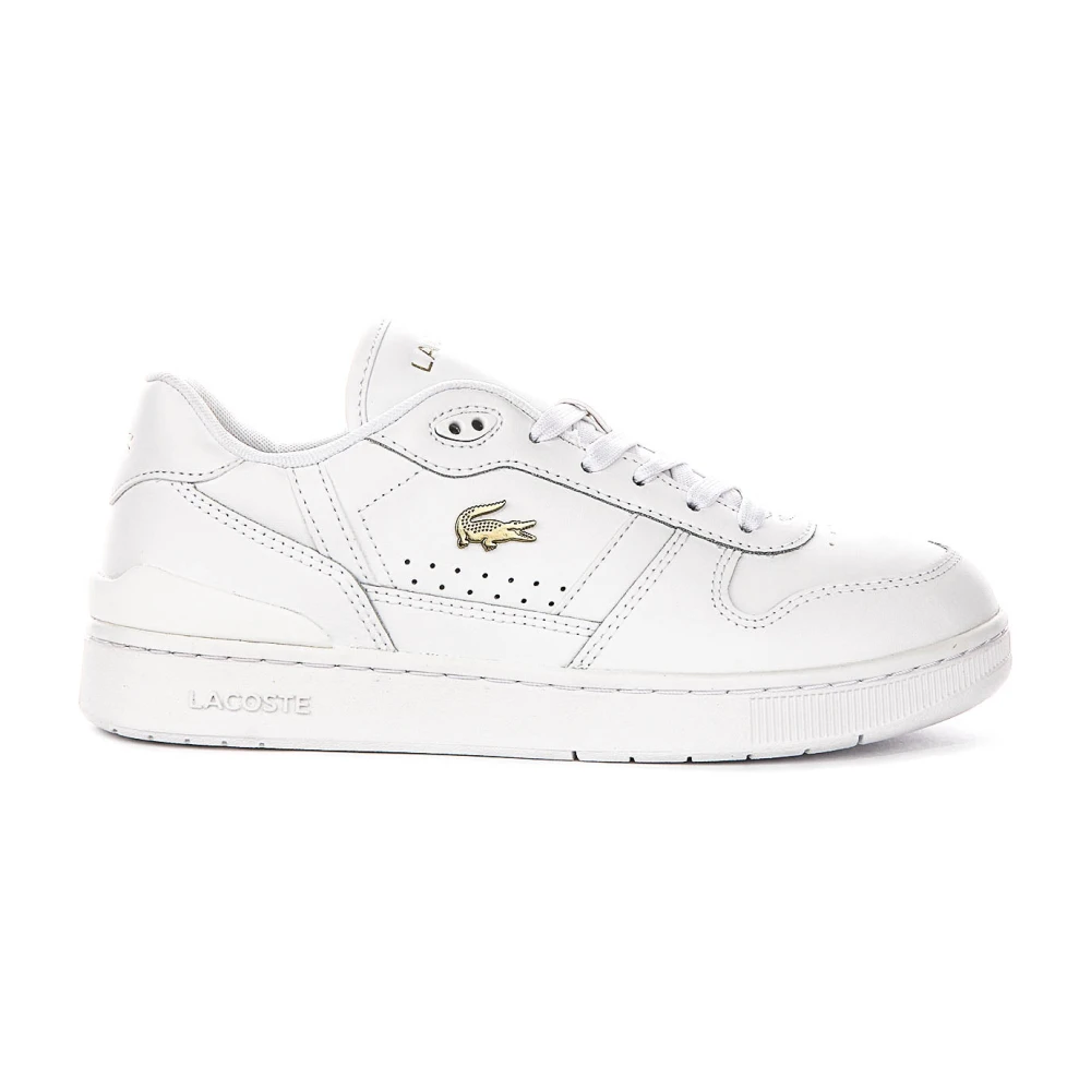Lacoste Women's White Sneakers, 8 Uk, T-Clip Set Trainers