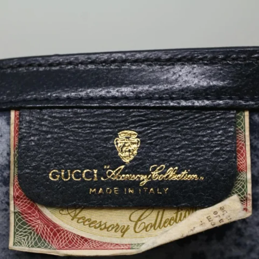 Gucci Vintage Pre-owned Canvas clutches Red Dames