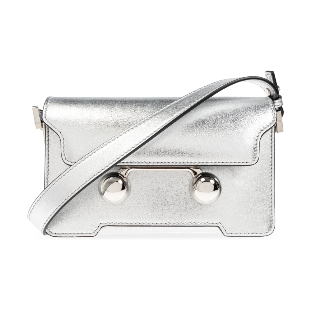 Marni Damen Grau Schultertasche