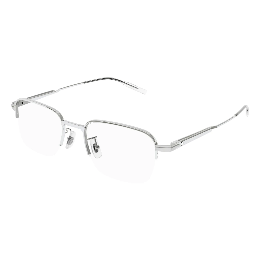Montblanc Men's Gray Glasses, 56 Mm, Optical Frame