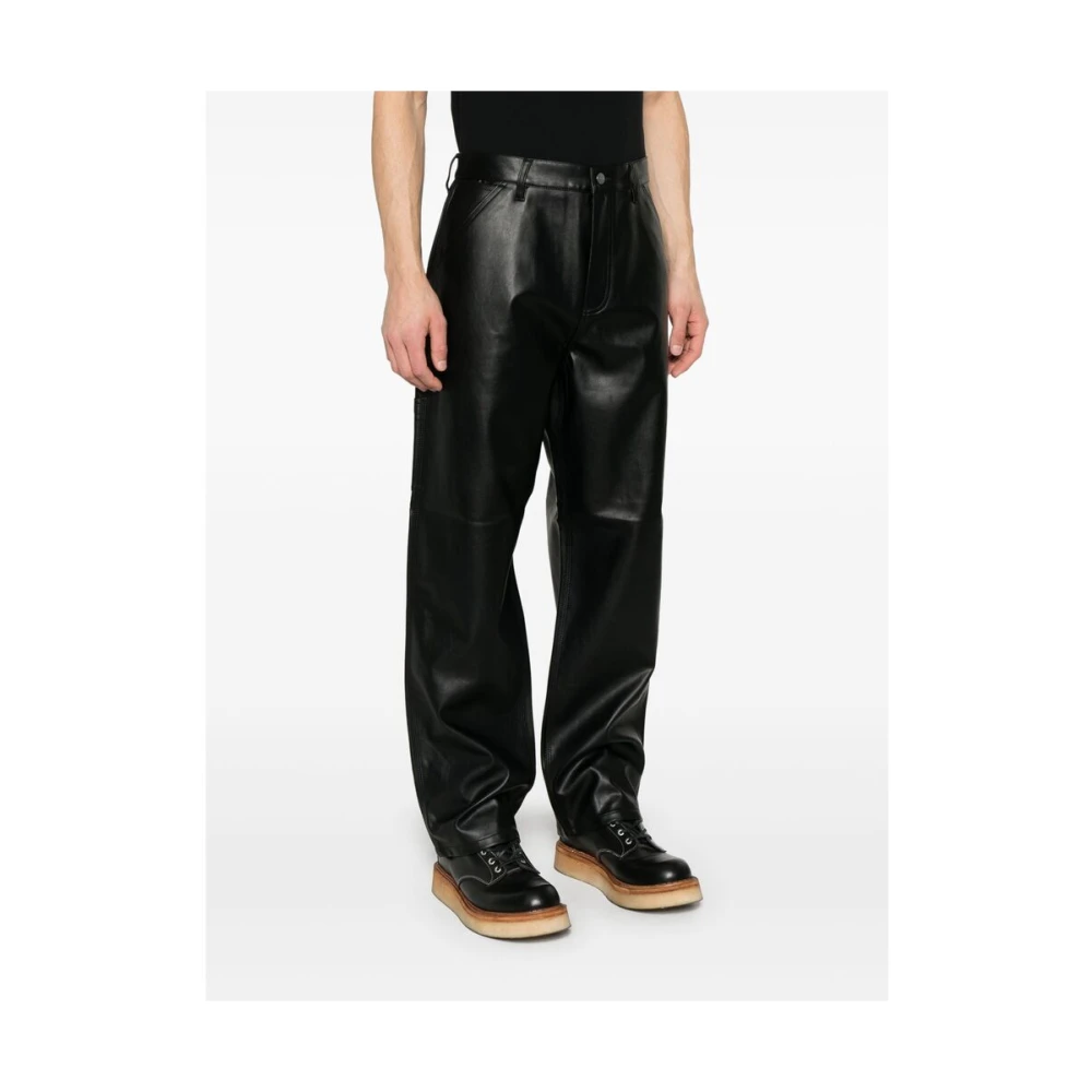 Carhartt WIP Zwarte Knooprits Broek Black Heren
