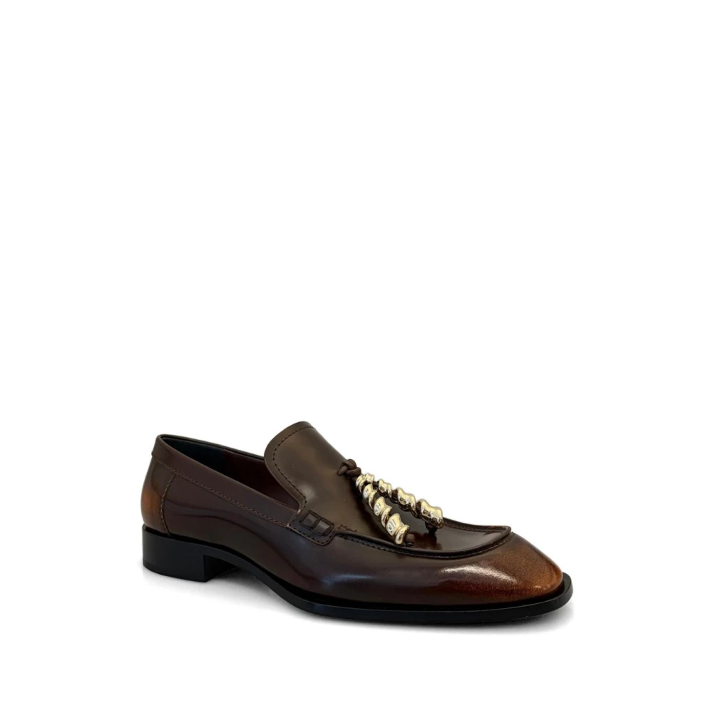 Loewe Edge Loafer - Female - Loafers - Brown - 5 Uk - Shoes