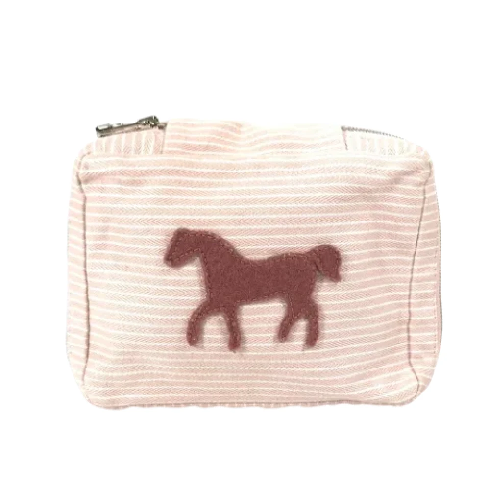 Hermès Vintage Pre-owned Fabric pouches Pink Dames