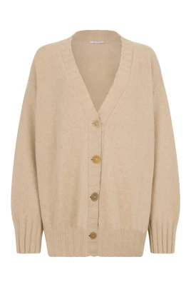 V-ringad Cashmere Cardigan