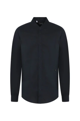 Slim Fit Svart Skjorta