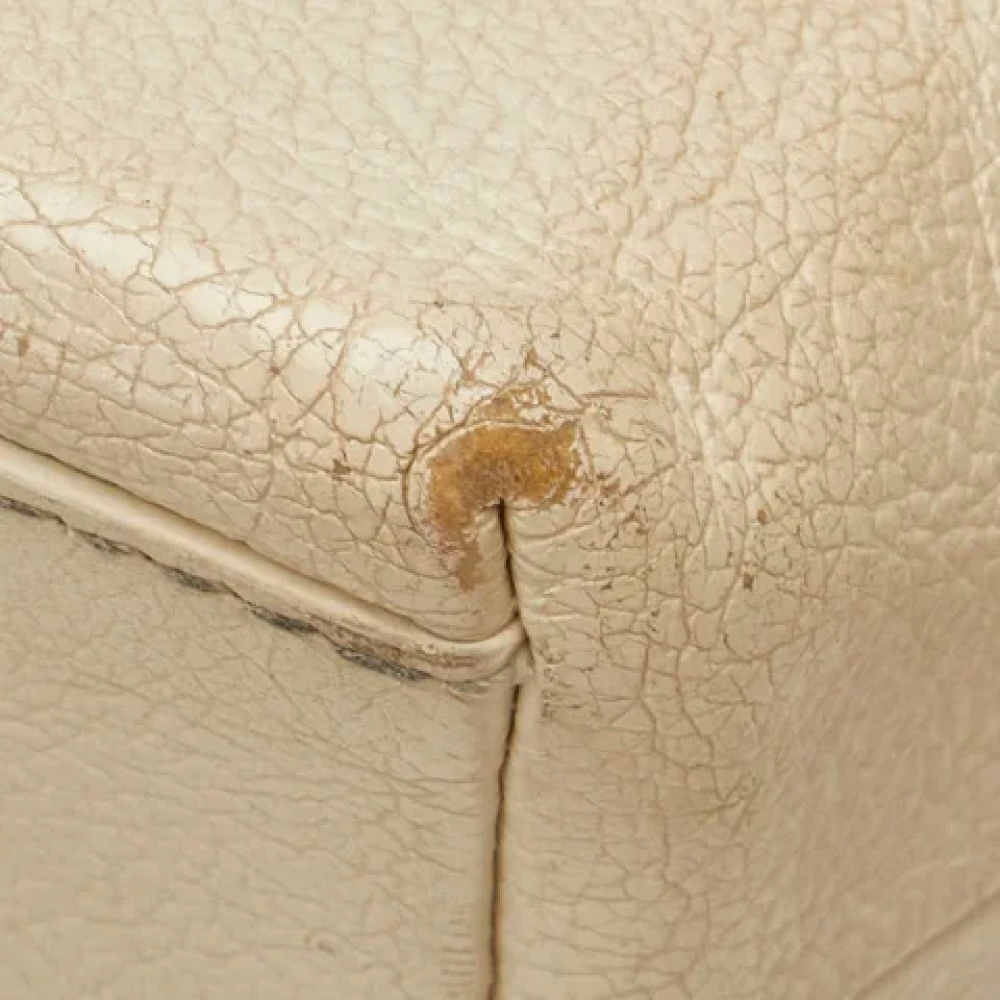 Balenciaga Vintage Pre-owned Leather totes White Dames