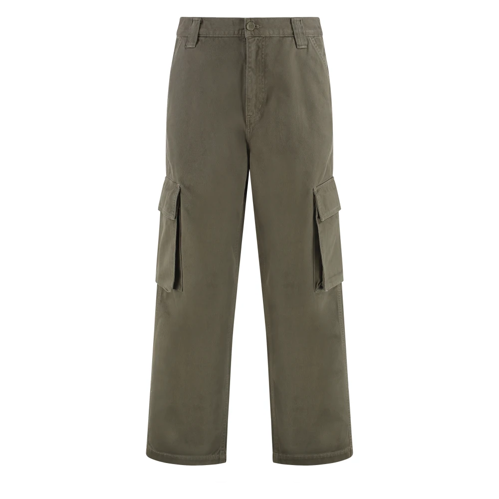 Agolde Cargo broek met meerdere zakken Green Heren