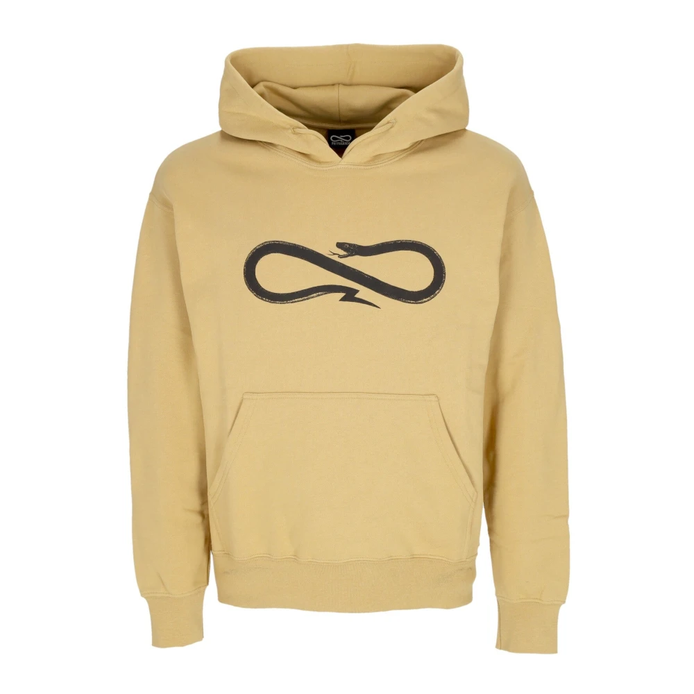 Propaganda Logo Hoodie Lichtgewicht Sweatshirt Brown Heren