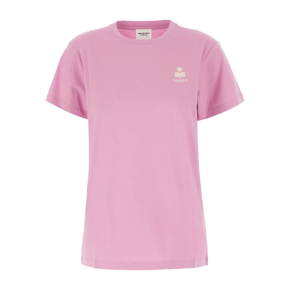 Isabel Marant Étoile Casual Katoenen T-Shirt Pink Dames