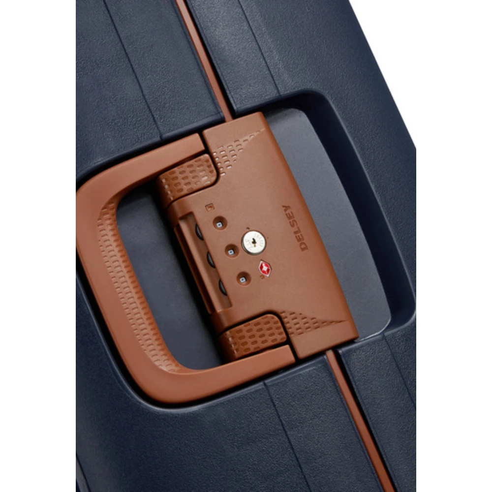 Delsey Blauwe Koffers met TSA-slot Blue Unisex
