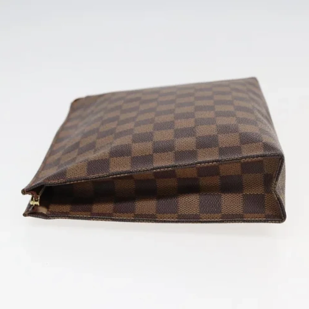 Louis Vuitton Vintage Pre-owned Canvas pouches Brown Dames