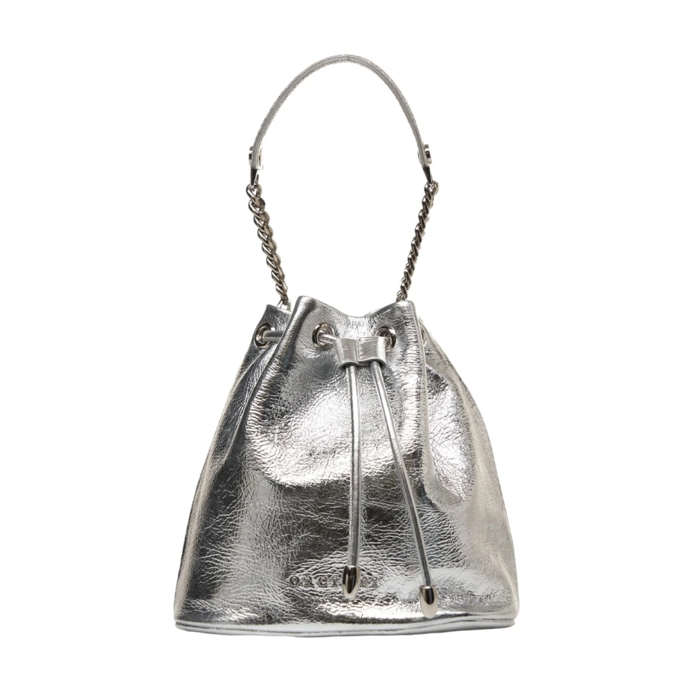 Orciani Silver Bucket Bag & Ryggsäck Gray, Dam