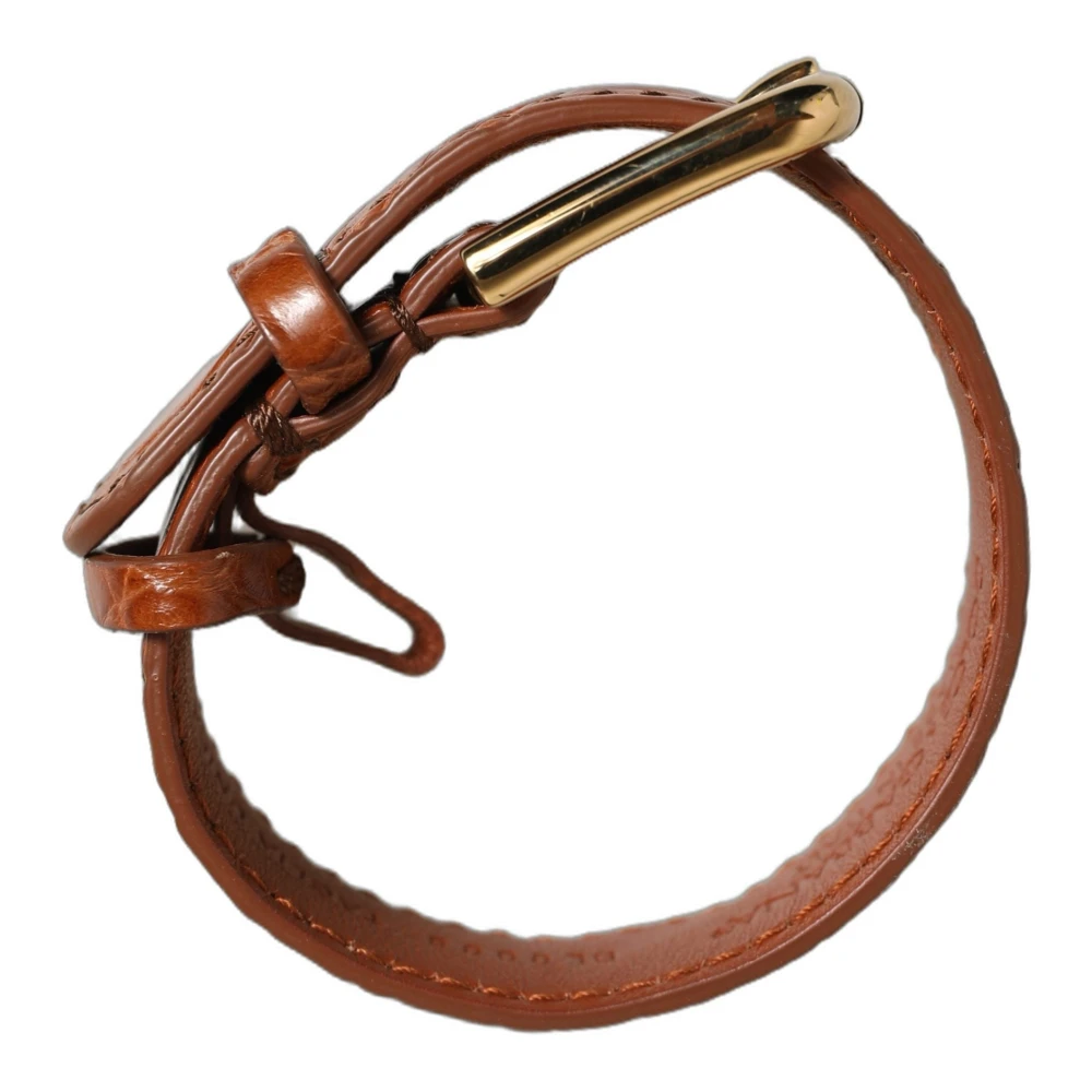 Dolce & Gabbana Brown Bracelet Belt - Female - Bracelets - One Size - Accessories