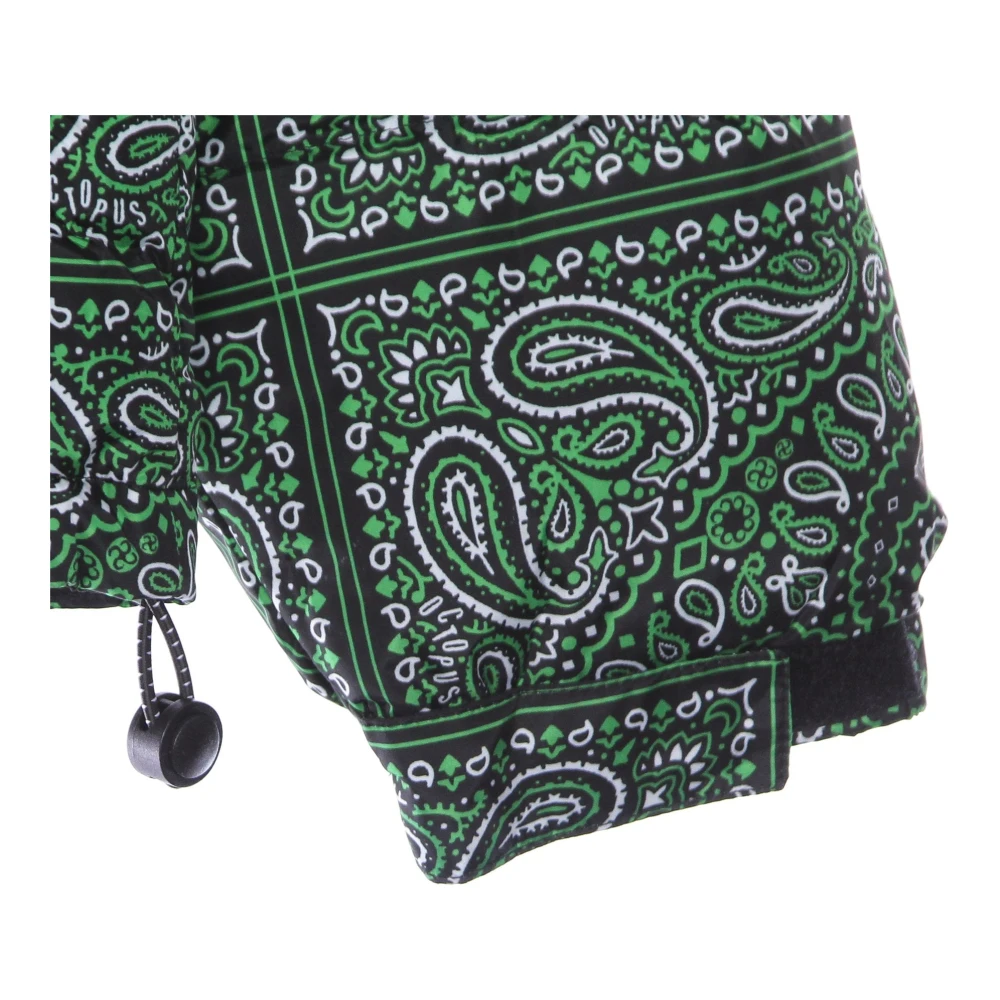 Octopus Zwarte Bandana Donsjas Black Heren