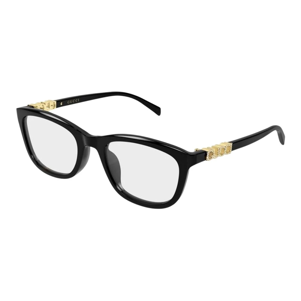 Gucci Women's Black Glasses, 53 Mm, Optical Frame