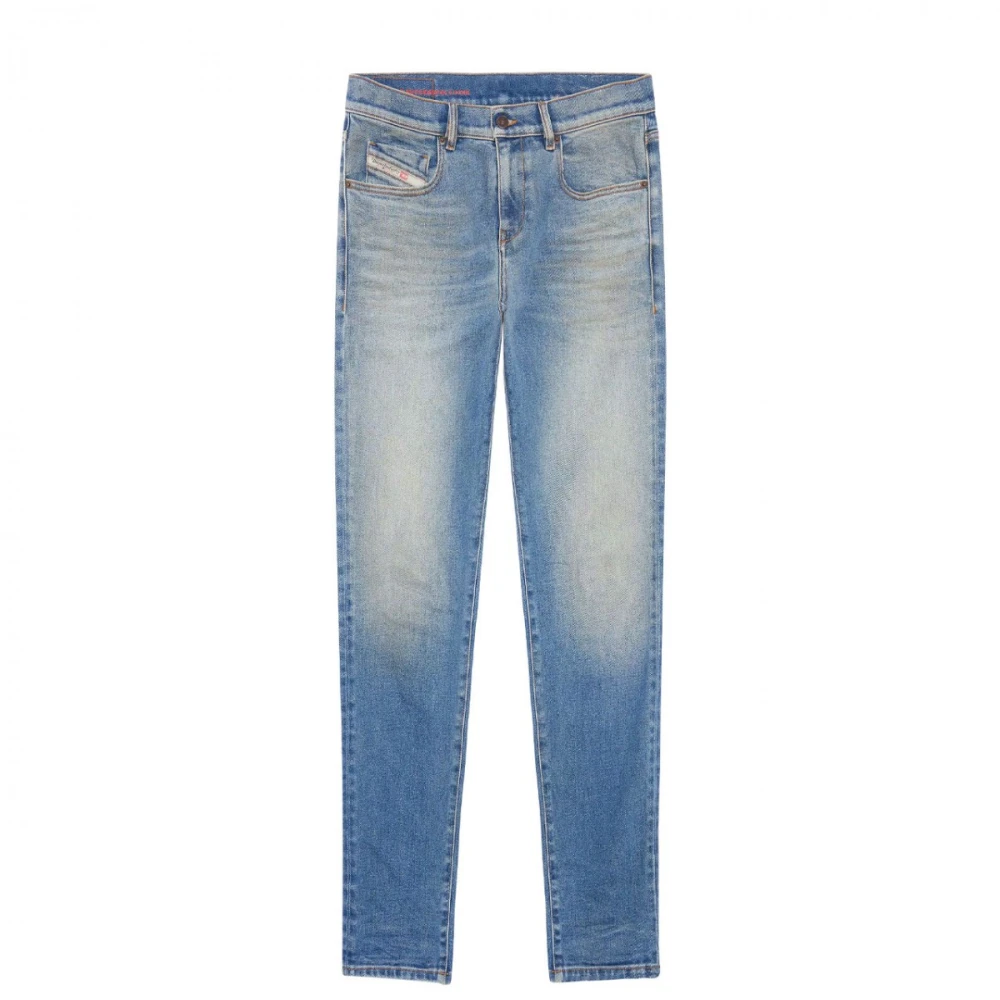 Diesel Klassiska Straight Jeans Blue, Herr