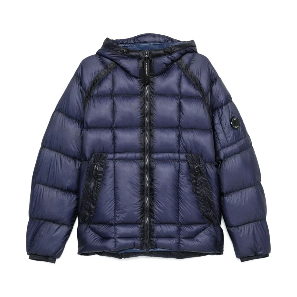 C.P. Company Stijlvolle Medium Buitenkleding Jas Blue Heren