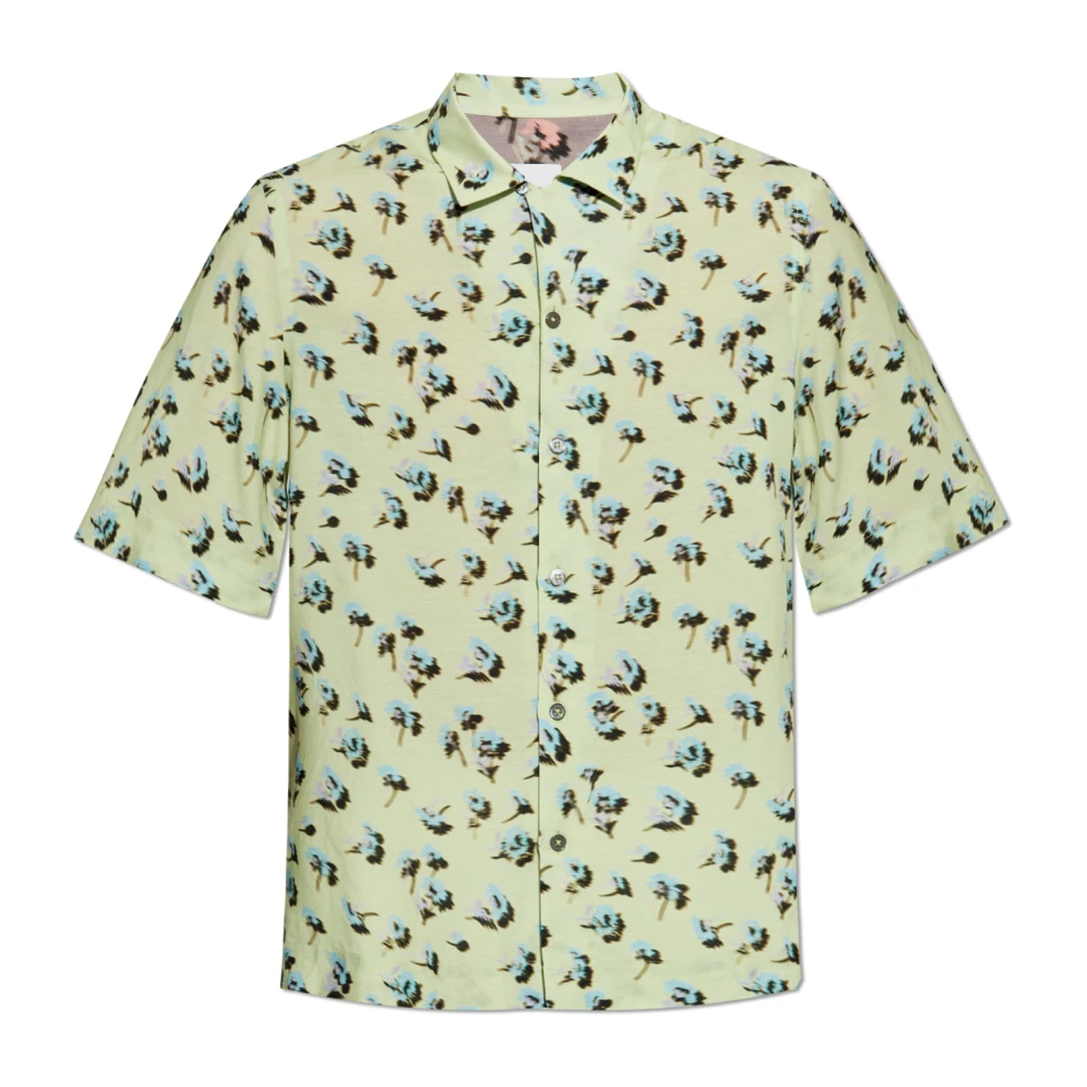 PS By Paul Smith Groen Overhemd Verhoog Garderobe Stijl Multicolor Heren
