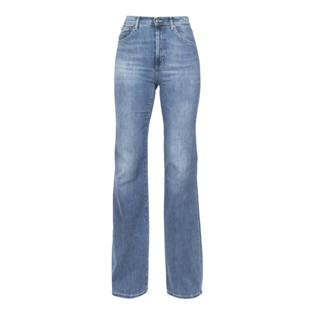 Dondup Vintage Flared Jeans Blue Dames