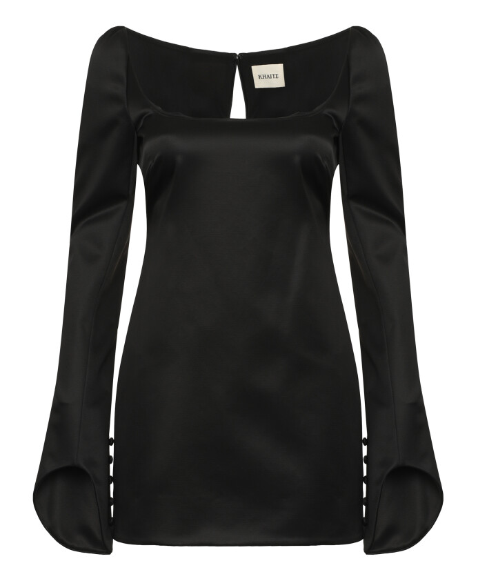 satin-dress-with-buttoned-cuffs