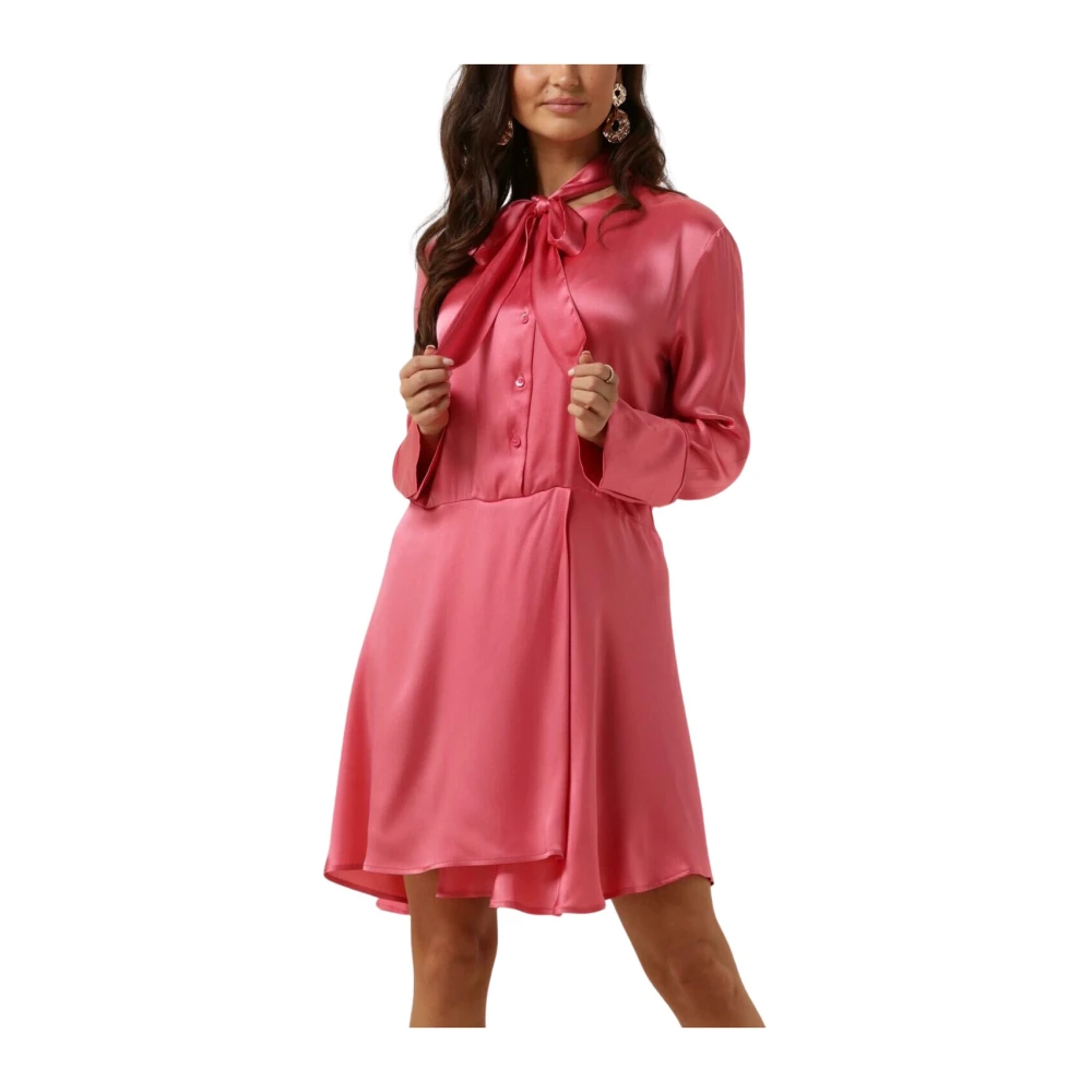 Semicouture Maya Jurk Roze Mini Jurk Pink Dames