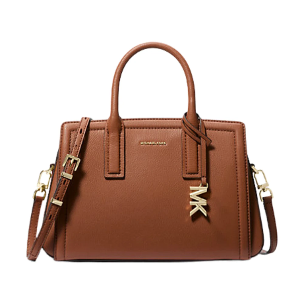 Michael Kors Stijlvolle Satchel Tas Brown Dames