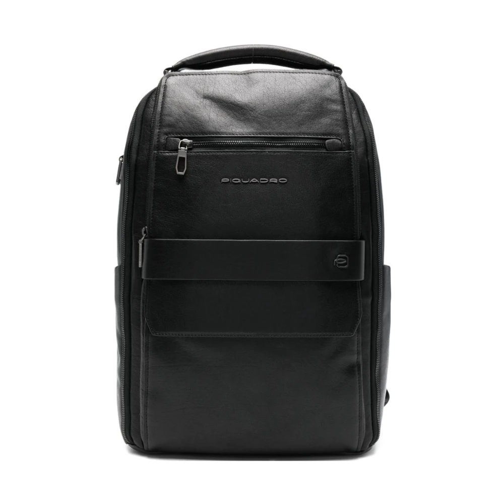 Piquadro Unisex Negro Bolsos, Talla: One Size