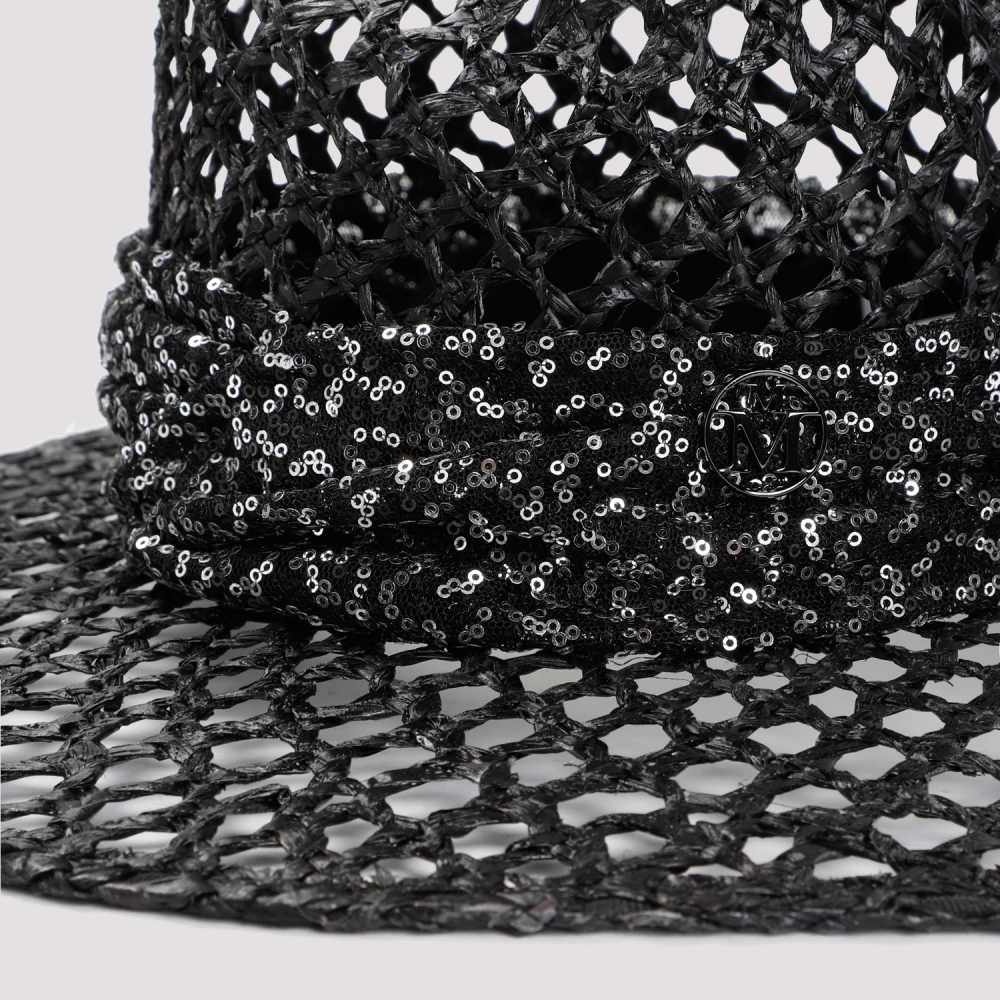 Maison Michel Hats Black Dames