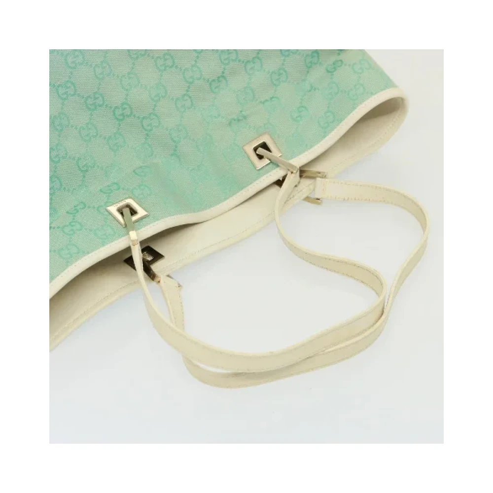 Gucci Vintage Pre-owned Canvas gucci-bags Blue Dames