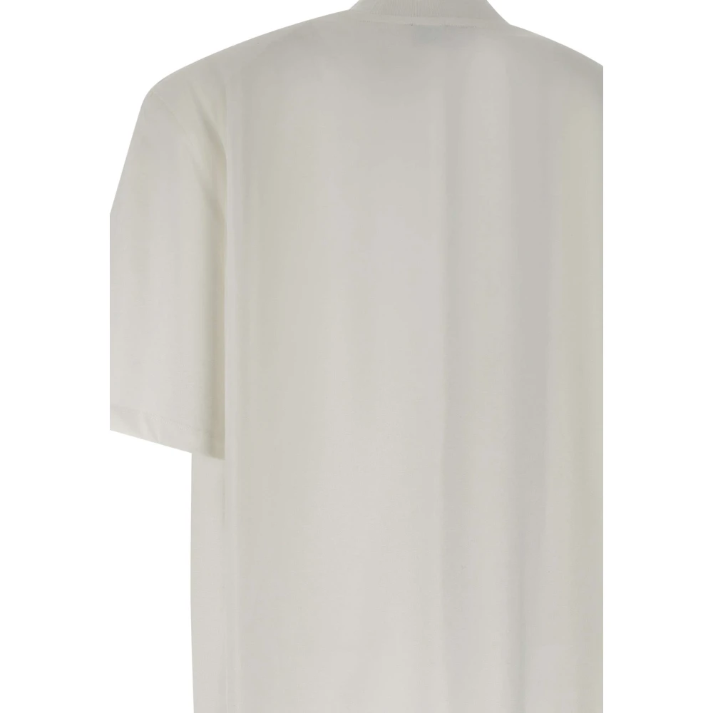 The Attico Witte Katoenen Maxi T-shirt Korte Mouwen White Dames