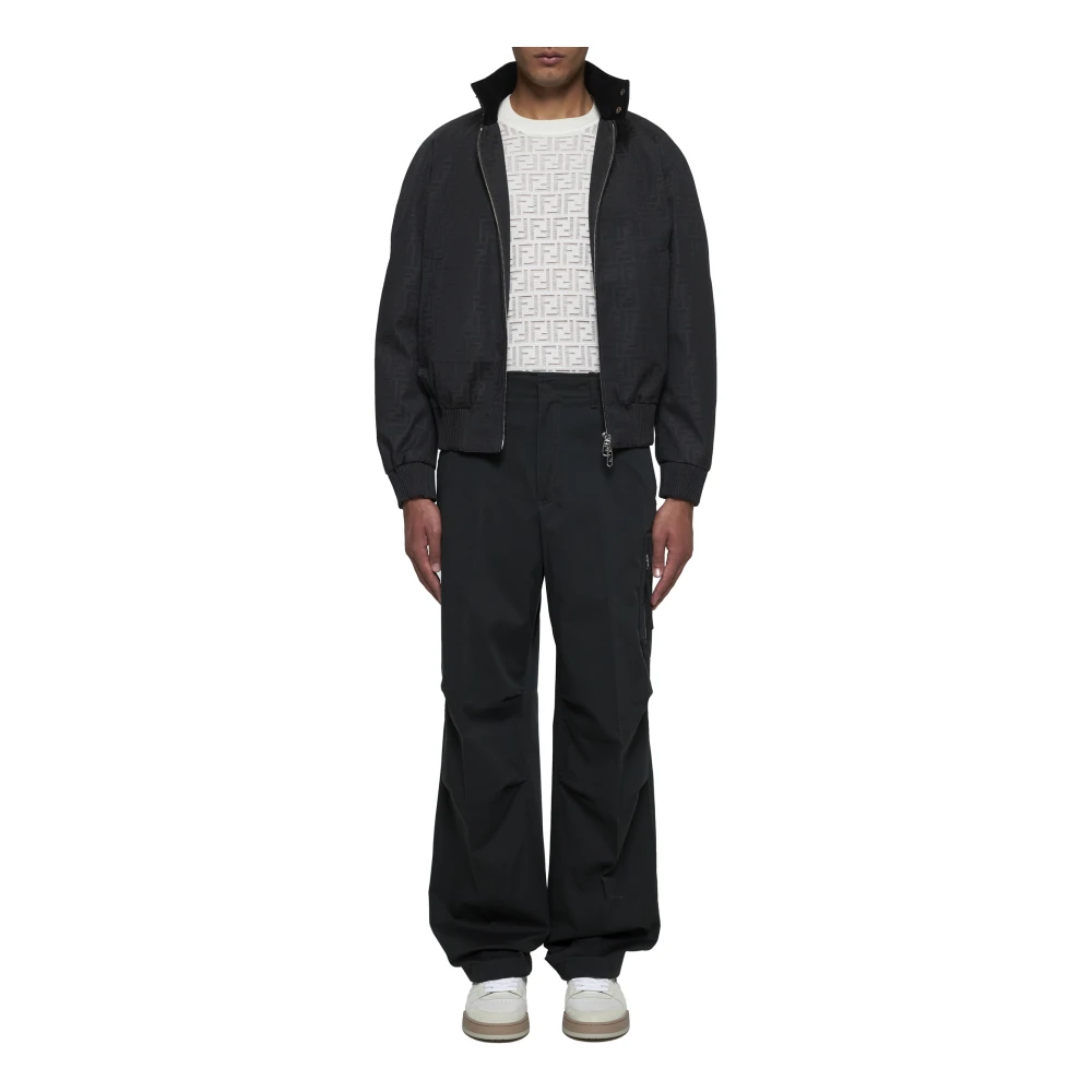 Fendi Stijlvolle Jassen Collectie Blue Heren