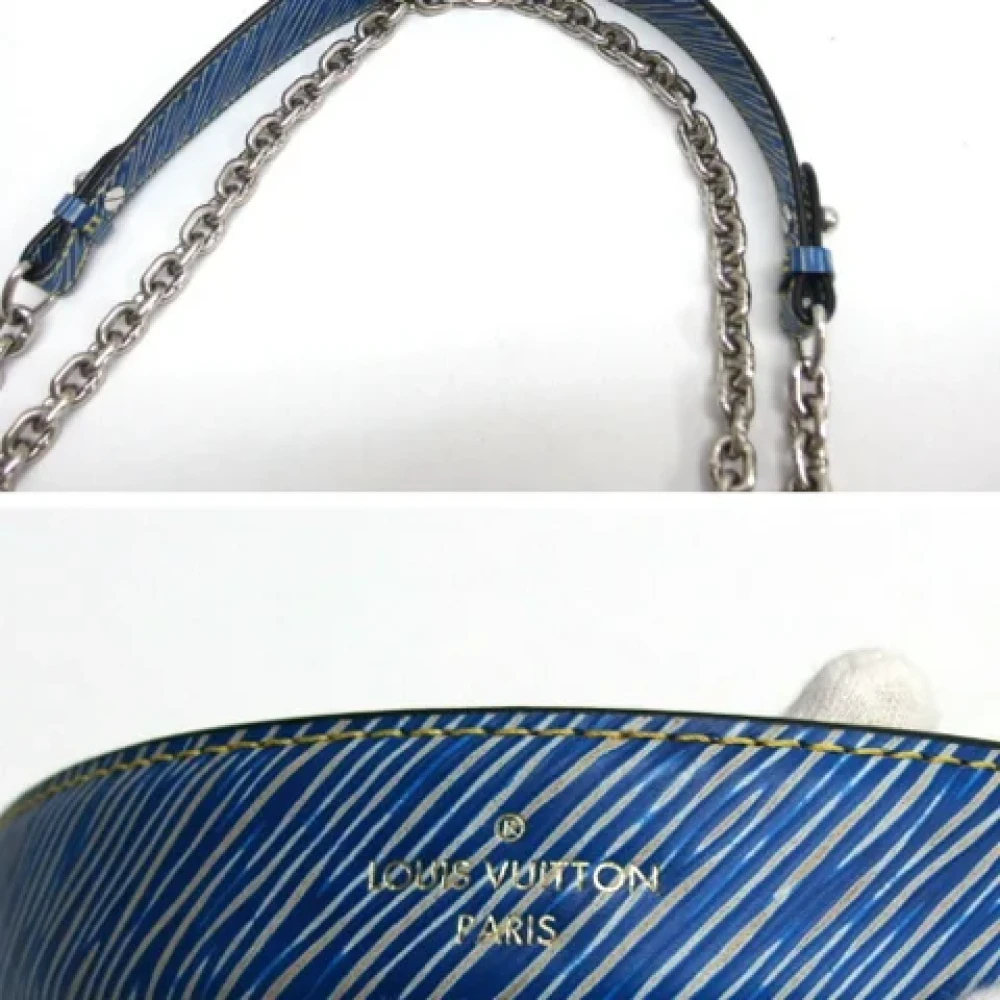 Louis Vuitton Vintage Pre-owned Denim louis-vuitton-bags Blue Dames