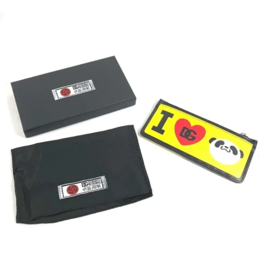 Dolce & Gabbana Pre-owned Leather wallets Multicolor Heren
