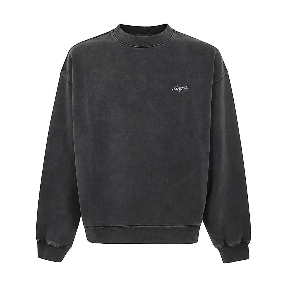 Axel Arigato Honor Washed Sweatshirt Black Heren
