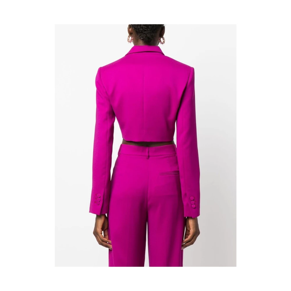 Andamane Roze Jas met Inkeping Revers Pink Dames