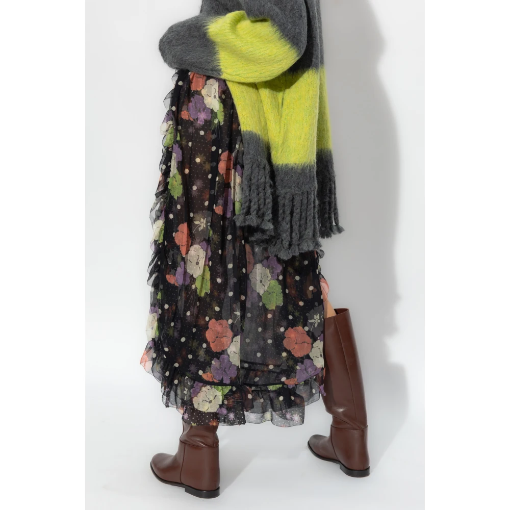 ETRO Zijden rok Black Dames