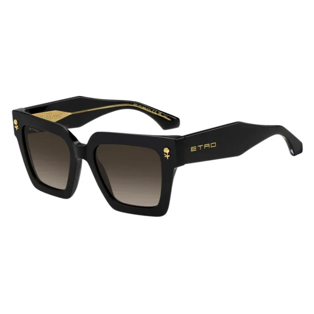 Etro Women's Black Sunglasses, 52 Mm, Color Stripes Sunglasses