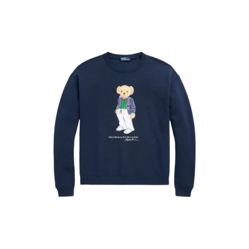 Polo Ralph Lauren Casual Bear Sweatshirt Blue Dames
