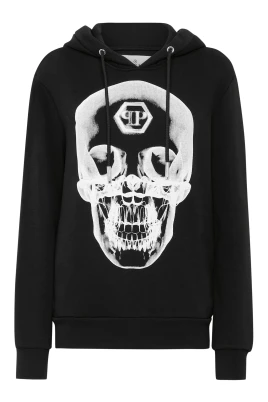 Hooded Sweatjacket SKULL