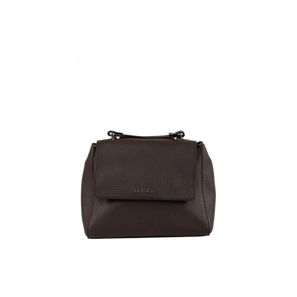 Orciani Women's Brown Handbags, One Size, Small Sveva Bag