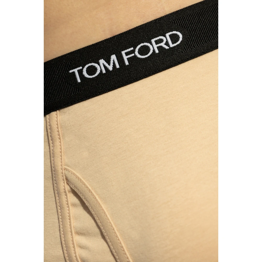 Tom Ford Katoenen boxershorts Beige Heren