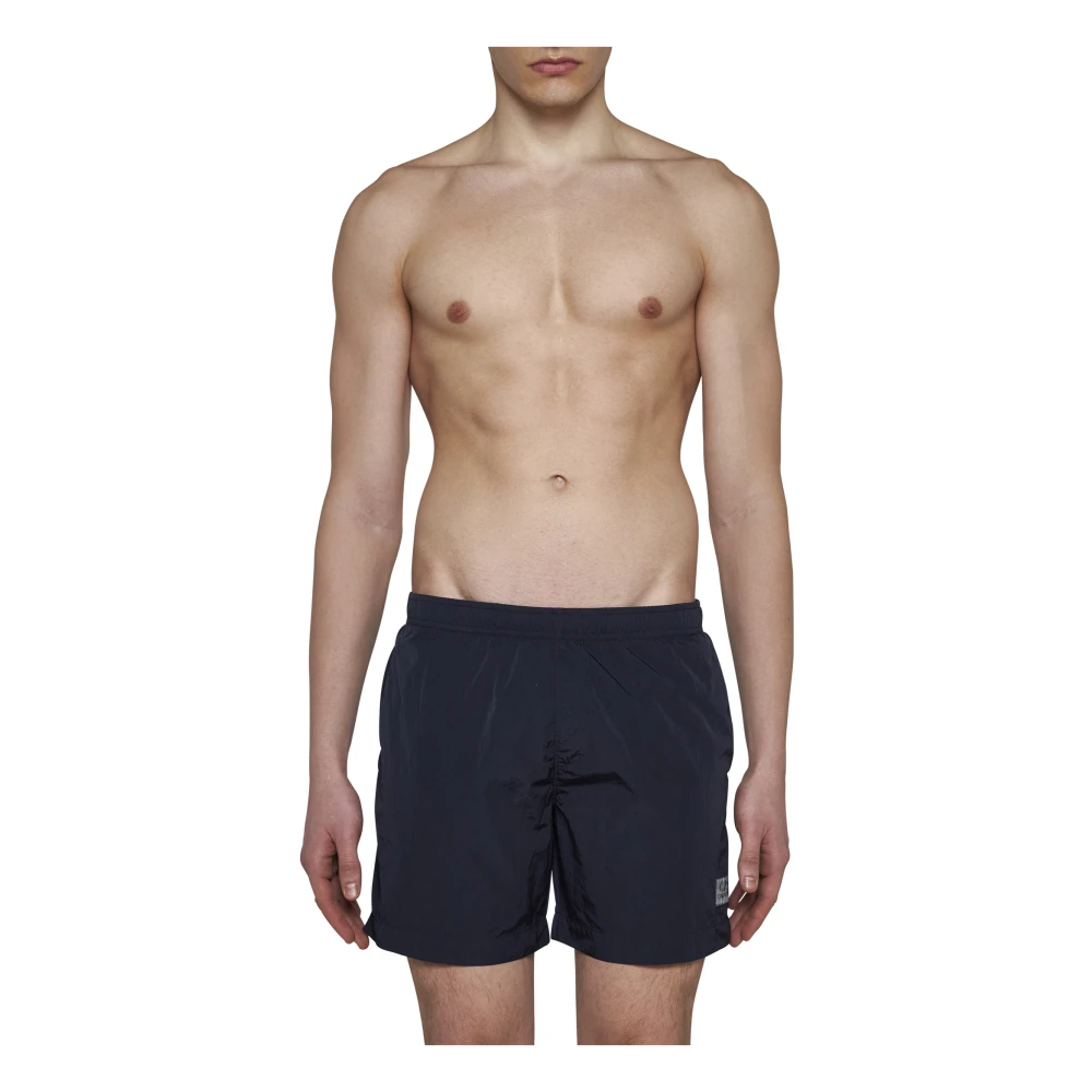 C.P. Company Eco-Chrome Zwemshorts Sea Kleding Blue Heren