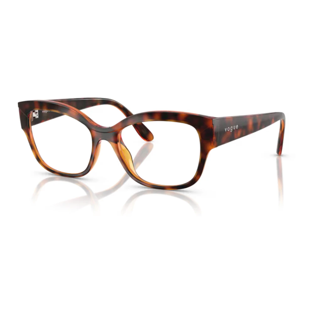 Vogue Women's Brown Stylish Eyewear Frames In Havana Color - Glasses - 51 Mm - Accessories