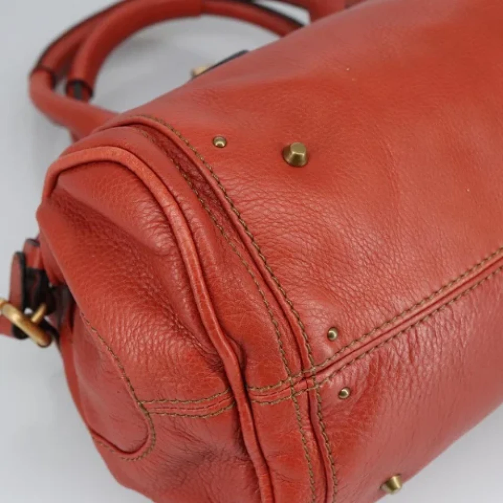 Chloé Pre-owned Leather handbags Brown Dames
