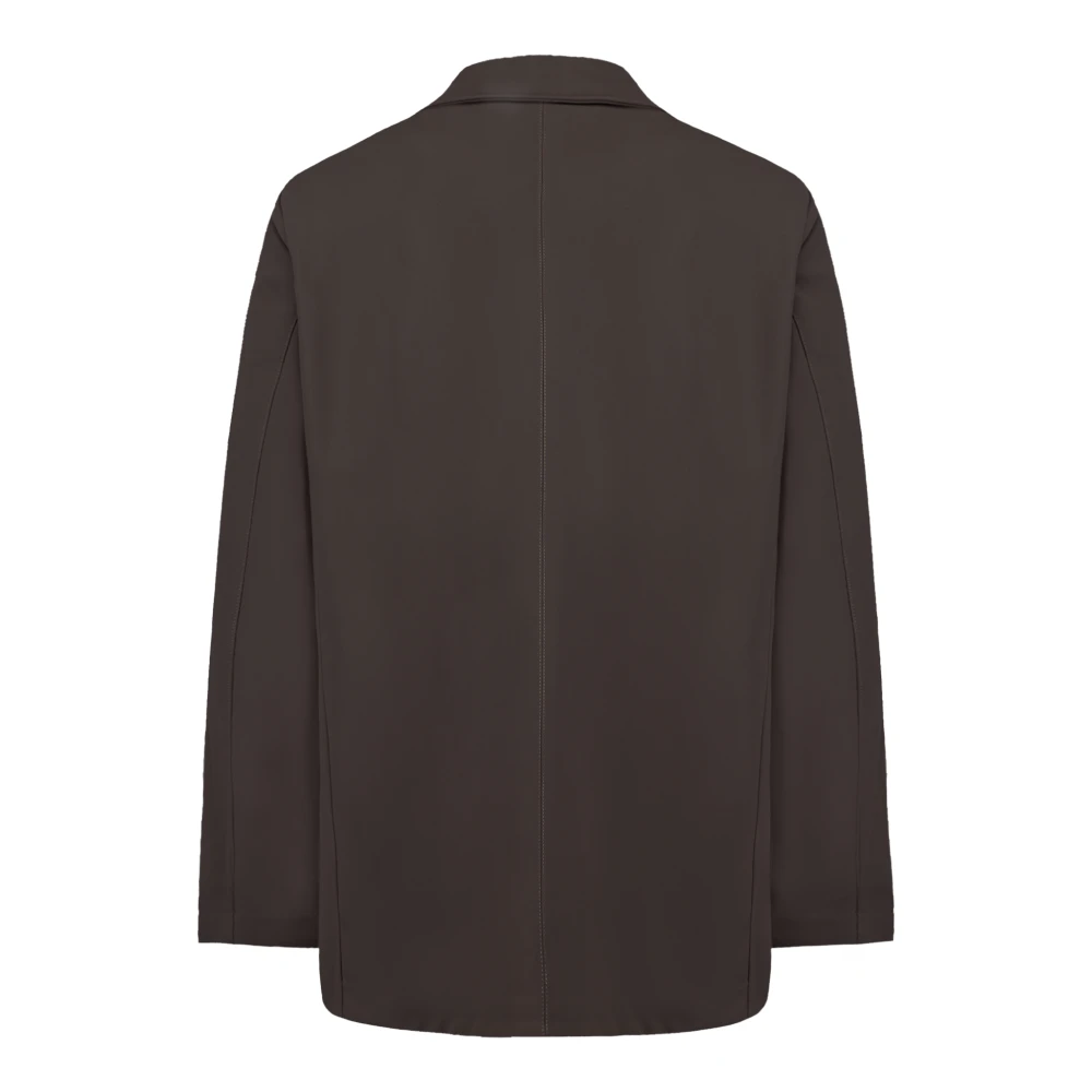 People of Shibuya Waterdichte Parka met Geïsoleerde Kraag Brown Heren