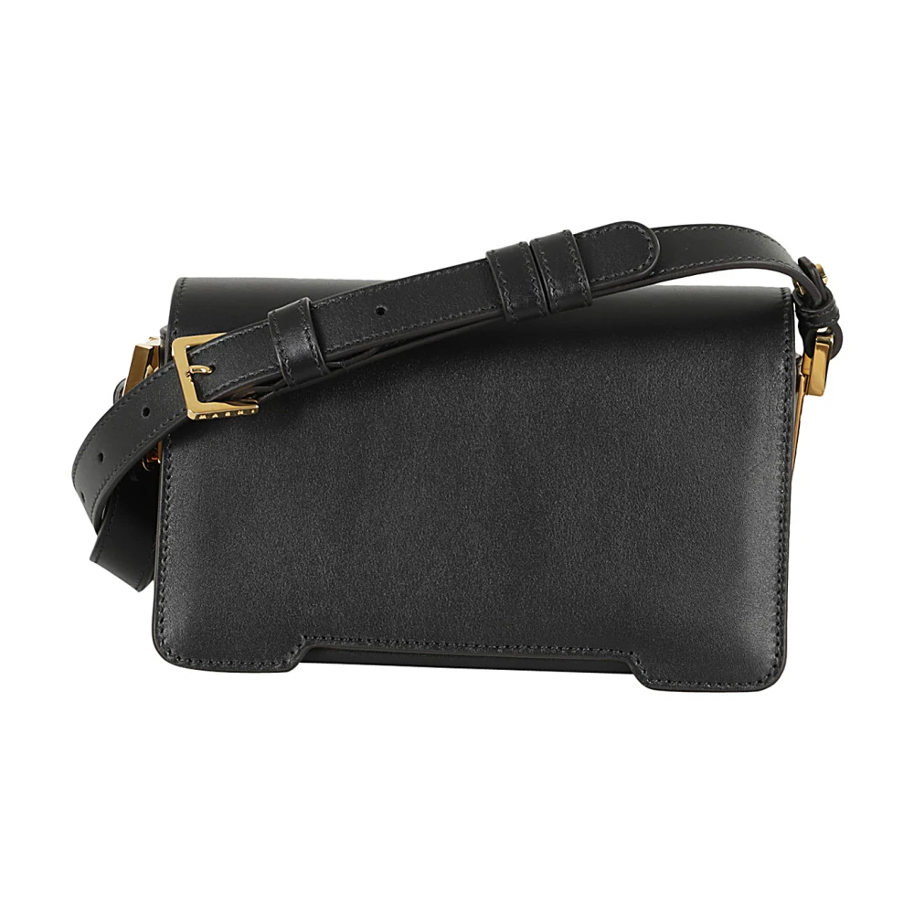 Marni Stijlvolle Mini Schoudertas Black Dames