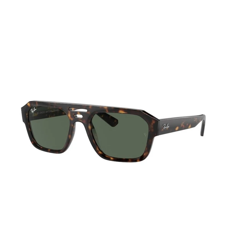 Ray - Ban Unisex Blue Ray - Ban Rb4397 Corrigan 135971 Sunglasses Acetate Turtle Geometric Normal - Image 2